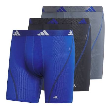 adidas Men's Performance Mesh Boxer Briefs - 3-Pack | Big 5 Sporting Goods