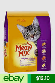 Meow Mix Cat Food Pet Supplies Ebay Cat Food Brands Cat Food Reviews Dry Cat Food