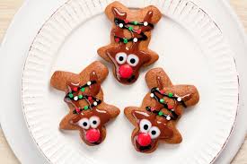 Invert a gingerbread man and you get a very convincing reindeer cookie. How To Decorate Gingerbread Reindeer Allrecipes