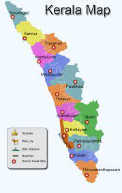 Maps.newkerala.com kerala map | kerala state map intended for political. Jungle Maps Map Of Kerala In Malayalam