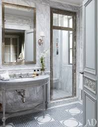 Michael S Smith Renovates His Luxe Manhattan Penthouse Marble Bathroom Designs Bathroom Design Traditional Bathroom