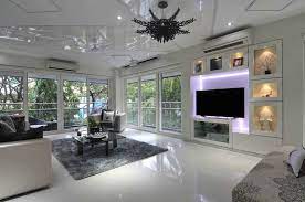 Living Room With Best Lighting And Ventilation Design By Sonali Shah Architect In Mumbai Maha Indian Living Rooms Old Houses Renovation Living Room Interior
