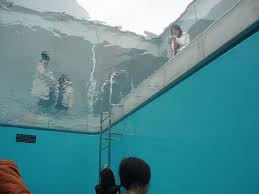 Fake Swimming Pool Art Exhibit Swimming Pool Art Pool Art Pool