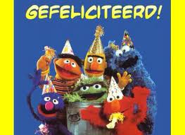 Sesamstraat Gefeliciteerd Kind Verjaardagen Verjaardag Kaarten