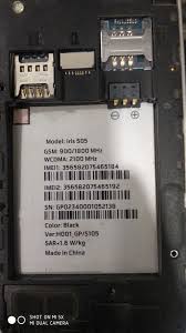 Firmware Lava Iris 505 H001_int S105 ...