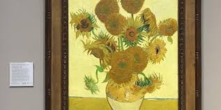 Wieco art abstract flowers giclee canvas prints wall art vase with fifteen sunflowers by van gogh classic oil paintings reproduction for home decor modern stretched and framed floral picture artwork. Van Gogh S Most Important Painting Leaves Europe For The First Time The Art Newspaper