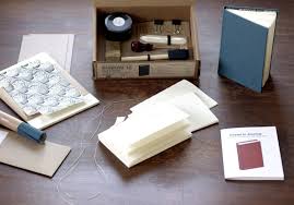 Bookbinding Kit Complete Cased In Hard Cover Bookbinding Kit Etsy Bookbinding Kit Craft Supplies