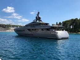 This is the first unit of the baglietto fast superyacht series. 46 Metre Superyacht Lucky Me By Baglietto Spotted In Rovinj Croatia Yacht Harbour