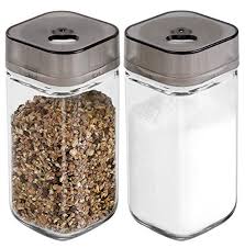 Salt And Pepper Shakers Set With Adjustable Pour Holes Premium Salt And Pepper Dispenser Glass Buy Online In French Polynesia At Frenchpolynesia Desertcart Com Productid 97147502 Our salt and pepper shakers have different numbers of holes that make them easy to differentiate, and they're designed to control the flow of salt and pepper, which helps prevent overseasoning.