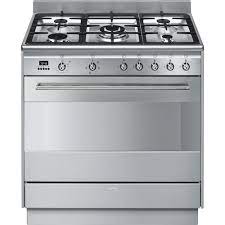 This button activates the fan oven which helps distribute the heat more evenly around your oven. Cooker Stainless Steel Fs9606xs Smeg Australia