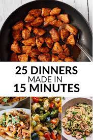 Choose a small, non traditional venue. Fast Dinner Ideas 25 Dinners Ready In 15 Minutes It Is A Keeper