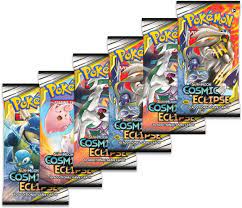 If you have exactly 6 cards in your hand, this attack does 30 damage to each of your opponent's benched pokémon. Amazon Com Pokemon Sun And Moon Cosmic Eclipse Six 6 Booster Pack Lot Tcg Toys Games