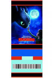 Free Printable Movie Ticket Style Invitations How To Train Your Dragon Rook No 17 How To Train Your Dragon Ticket Style Invitations How Train Your Dragon