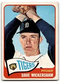 1965 Topps Dave Wickersham Baseball Cards #375