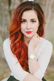 Pin By Kayla Dakin On Just For Me Orange Ombre Hair Red Hair Color Hair Highlights