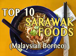The dish is served with a general amount of bean sprouts (taugeh), prawns, omelette strips, and shredded chicken. 10 Top Sarawak Foods Kuching Sarawak Food Guide Malaysian Borneo Grrrltraveler