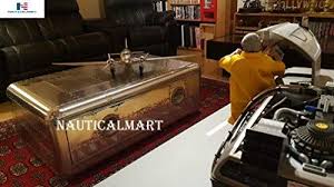 Aviator Coffee Table Vintage Aluminum Aviator Vintage Coffee Table Aluminum Trunk Living Room Furn Coffee Table Vintage Coffee Table With Drawers Coffee Table