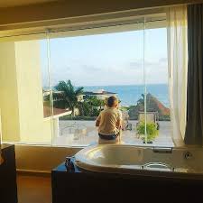 Shut the door behind you and let the. View From Ambassador Suite Nizuc Picture Of Moon Palace Cancun Tripadvisor