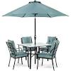 Get free shipping on qualified umbrella hole patio dining tables or buy online pick up in store today in the outdoors department. 1
