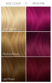 Virgin Pink Arctic Fox Hair Color Arctic Fox Dye Arctic Fox Purple Rain