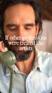 If other professions were treated like artists