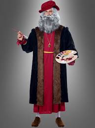 Leonardo da vinci, italian painter, draftsman, sculptor, architect, and engineer whose skill and intelligence epitomized the renaissance humanist ideal. Leonardo Da Vinci Costume Kostumpalast De