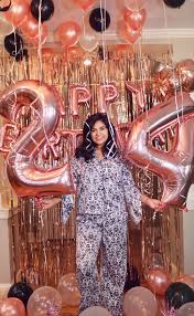 21st birthday rose gold letter bunting; Rose Gold 24th Birthday Decor Surprise Birthday Decorations Birthday Decorations Gold Birthday