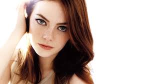 Working as a translator for the jewelry trade, she was told so. 4590487 Actress Freckles Celebrity Face Women Portrait Green Eyes Emma Stone Redhead Simple Background Wallpaper Mocah Hd Wallpapers