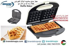 جهاز صنع بسكويت الوافل الكهربائي 750 وات 2 من الشرائح الوافل هي كعكة توضع بين صفيحتين حارين Waffles Maker Belgian Waffle Maker Waffles