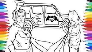 Contests with gifts to win are often organized. Batman And Superman Car Coloring Pages Superheroes Jeep Car Car Coloring Video For Kids Youtube