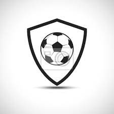 Emblem für pokal oder medaille. Fussball Vektor Symbol Fussball Emblem Fussball Schild Zeichen Fototapete Fototapeten Meisterschaft Turnier Stadion Myloview De
