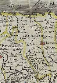 Kingdoms of judah and israel map mapsof net. Tribe Of Ephraim Wikipedia