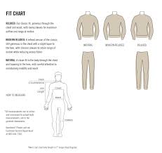 Exofficio Size Chart