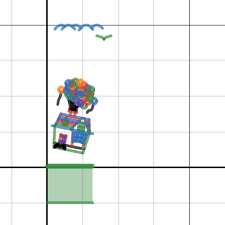 Drag the points to a certain location and then move the draw slider. Up House