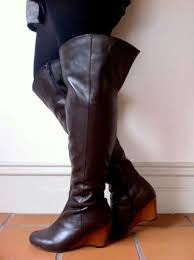 Black Boots With Brown Top Wide Calf Pin By Christi Johnson On Wide Calf Boots In 2020 Boots Wide Calf Boots Calf Boots