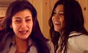 Find and save kim kardashian memes | a hoe with a booty only kanye could handle. Kourtney Kardashian Makes Fun Of Sobbing Kim In Clip From Kuwtk Special Daily Mail Online