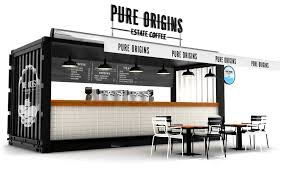 Coffee Shop Container Idea Container Cafe Container Restaurant Container House Container Restaurant Design Rumah Kontainer Rumah Desain Kafe