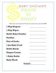 Here are a few of my favorite types of printable baby shower games and directions on how to play i don't have a wipe raffle sign or tickets right now but i will definitely add that to my to do list for a future. 10 Best Price Is Right Baby Shower Free Printables Printablee Com
