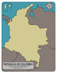 En este mapa en particular, se puede imprimir la plantilla y colorear cada división territorial, para un aprendizaje más fácil y didáctico acerca de los departamentos de colombia, los que en total son 33. Mapa De Colombia Con Sus Departamentos Y Capitales Para Colorear Celeberrima Com
