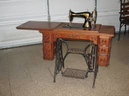 Vintage singer sewing machine and wooden cabinet in good condition. Singer Sewing Machine In Original Cabinet Collectors Weekly