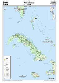 Detailed map of cuba and neighboring countries. Document Cuba Atlas Map April 2007
