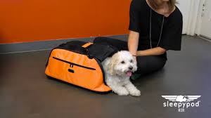 Sleepypod mobile pet bed review. Sleepypod Air Pet Carrier Instructional Video Youtube