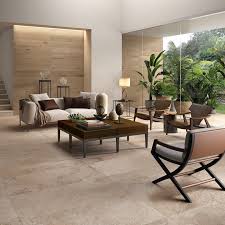 Glazed porcelain floor and wall tile (14.53 sq. Large Size Ceramic Panels With Rustic Chic Touch Living Room Tiles Stone Flooring Living Room Tile Floor Living Room