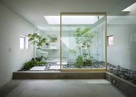 Desain interior dalam rumah simple ini terlihat sangat modern dan elegan desain interior dalam rumah simple 21. 45 Desain Dan Model Taman Minimalis Dalam Rumah Modern