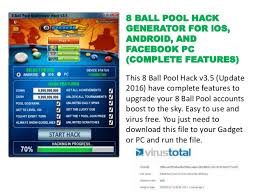 Hack 8 ball pool iphone ios 10.2. 8 Ball Pool Hack Coin Generator For Ios Android Facebook App