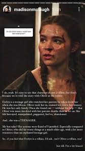 Do you think there was any chance for redemption for Evelyn? : r/arrow