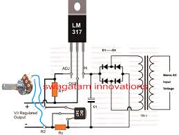 How To Connect Pot With Lm317 Or Lm338 Circuit Battery Charger Circuit Electrical Circuit Diagram Electronic Schematics