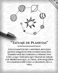 Significado De Tatuajes Tatuaje De Planetas Tatuajes Con Significado Tatuajes