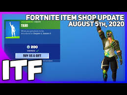 This page includes all of the featured and daily items, and the page is updated automatically at 12am utc. Fortnite Item Shop New Taxi Emote August 5th 2020 Fortnite Battle Royale Top Trending Tv