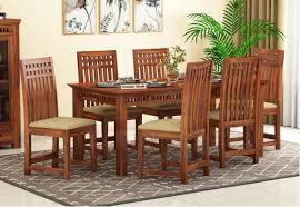 Size is approximate table in fine sanding finish. Buy 6 Seater Dining Table Set In Hyderabad Online Upto 55 Off